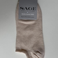 Bamboo Sneaker Socks – Beige