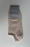 Bamboo Sneaker Socks – Beige