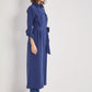 Breastfeeding Friendly Modal Maxi Modest Dress with Pocket Details (natural fabric)