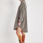 Tunic-Length Modal Shirt with Long Sleeves