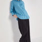 Long sleeve linen shirt for beach