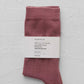 Cotton Crew Socks - Orchid